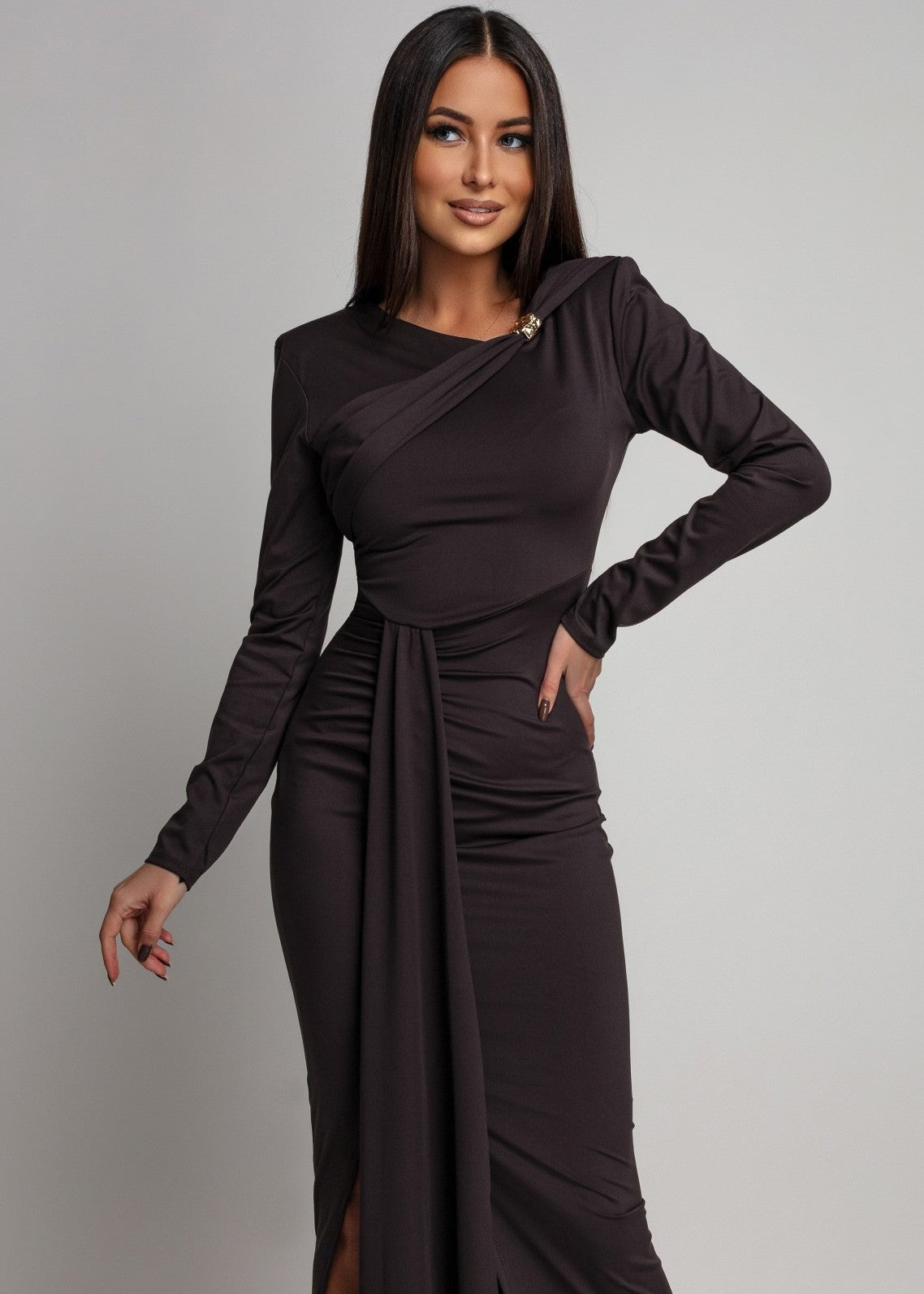 Pieguļoša svētku kleita (One size/XS-M)