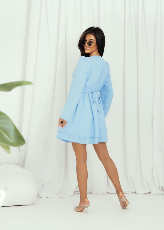 Gaiši zila mini kleita (M/L)