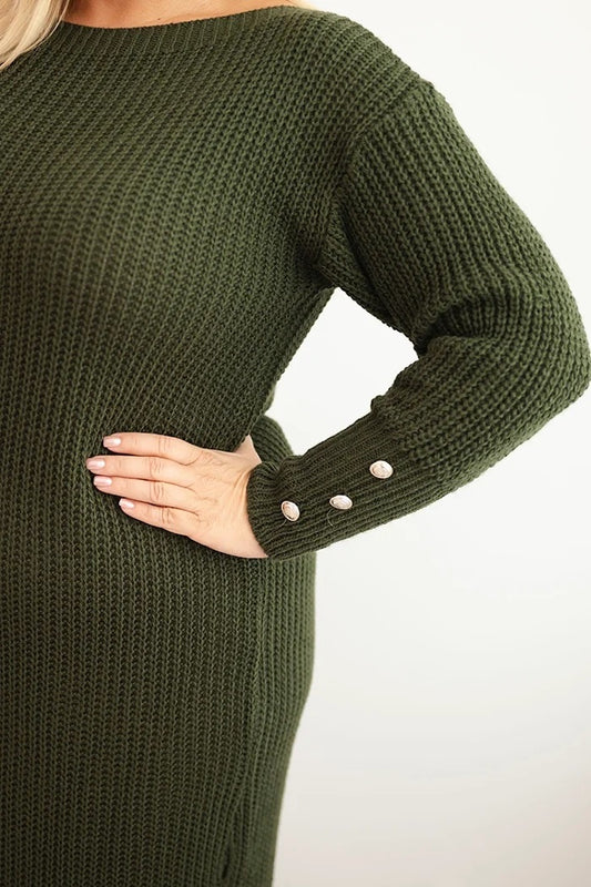 PLus size džemperkleita (One size/XL-4XL)