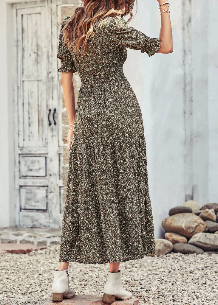 Haki maxi kleita (M/L)