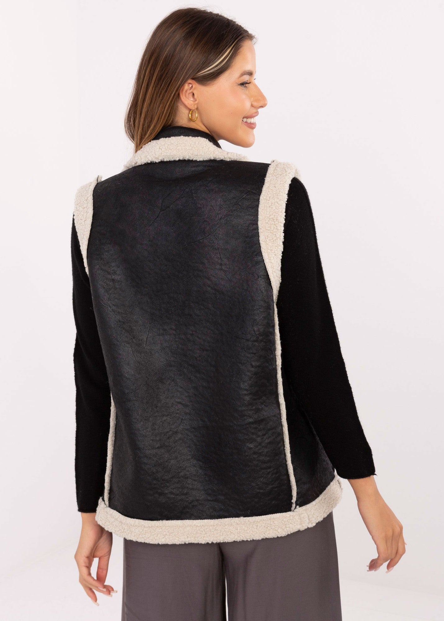 Melna veste (One size/S-L)