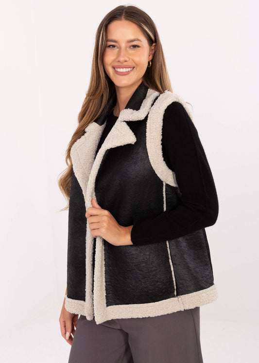 Melna veste (One size/S-L)