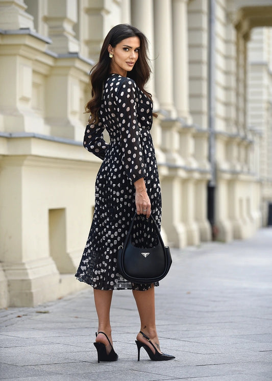 Punktota midi kleita (One size/S-L)