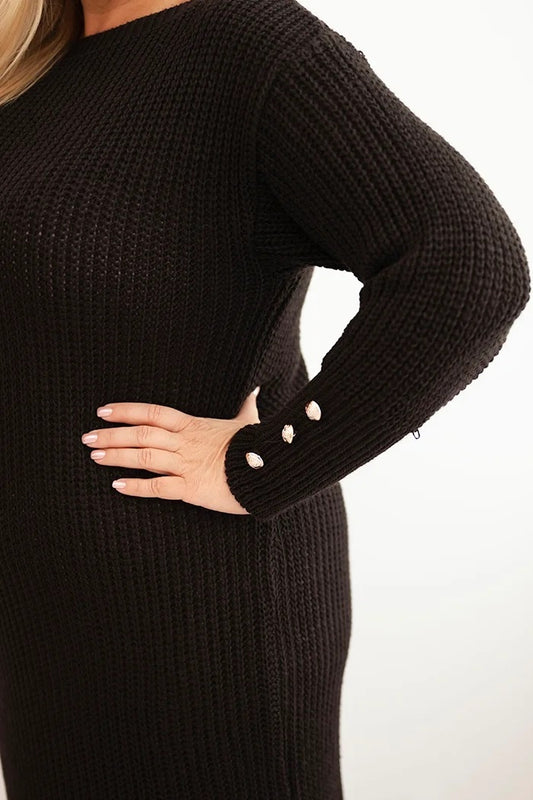 Plus size džemperkleita (One size/XL-4XL)