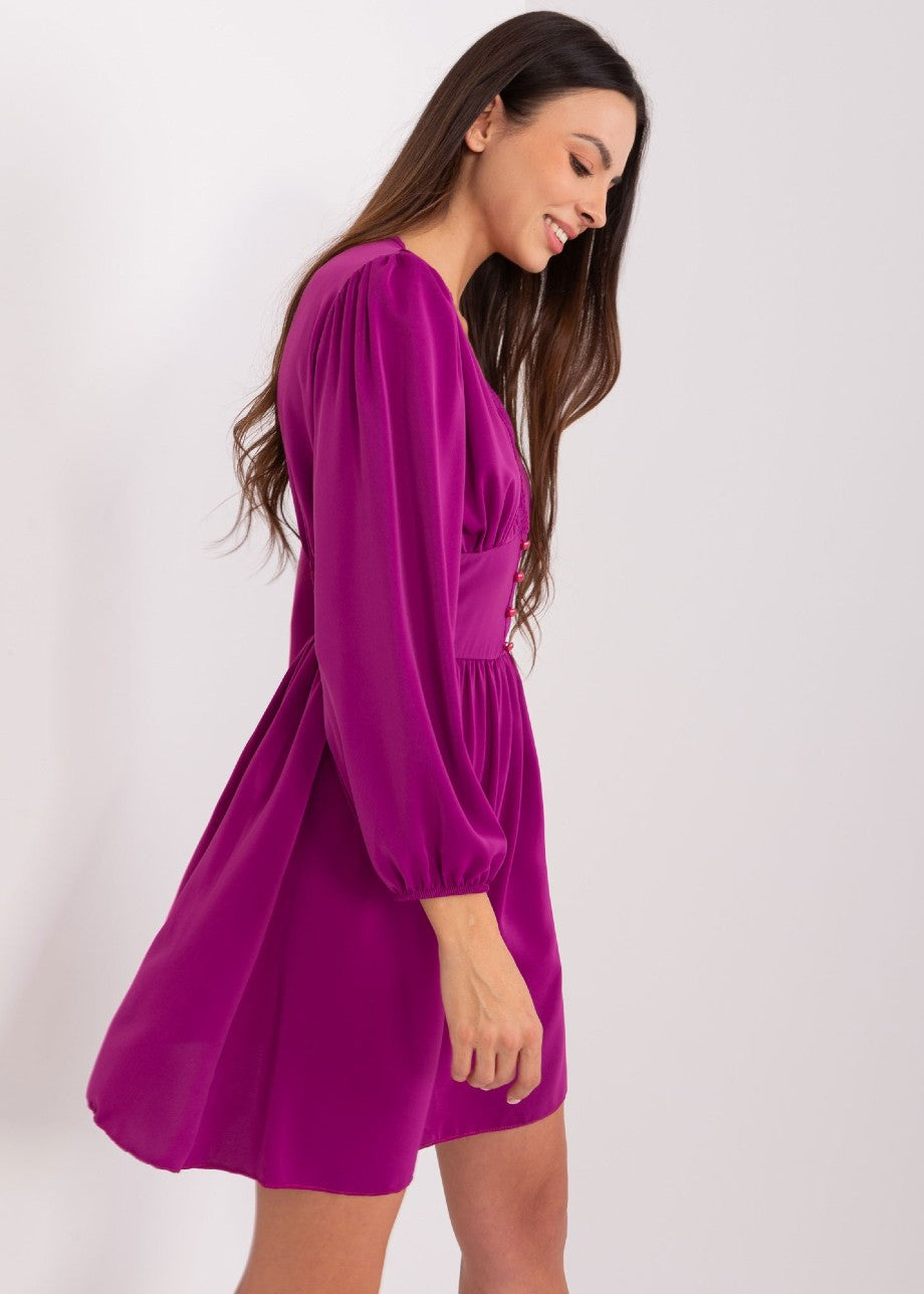 Violeta kleita ar mežģīni (one size)