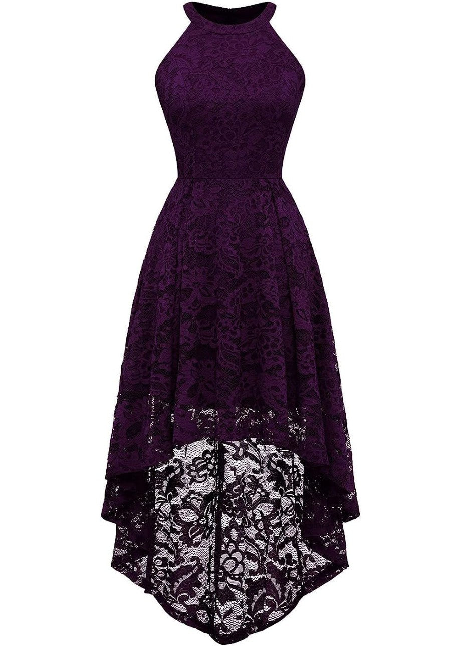 Violeta mežģīņu kleita (L; XL)