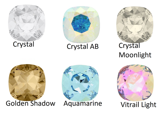 Apzeltīta kaklarota ar SW 8mm kvadrātu (12 toņi)