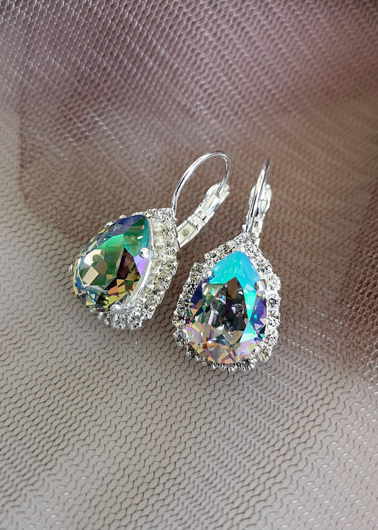 Apsudraboti Paradise Shine greznie lāsīšu auskari