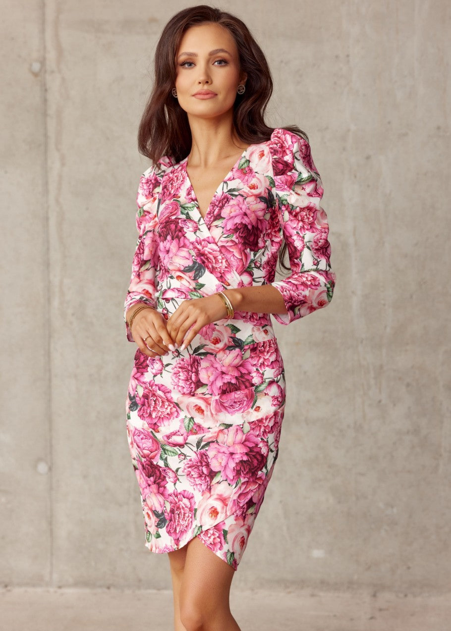 Kleita ar ziedu rakstu (S)