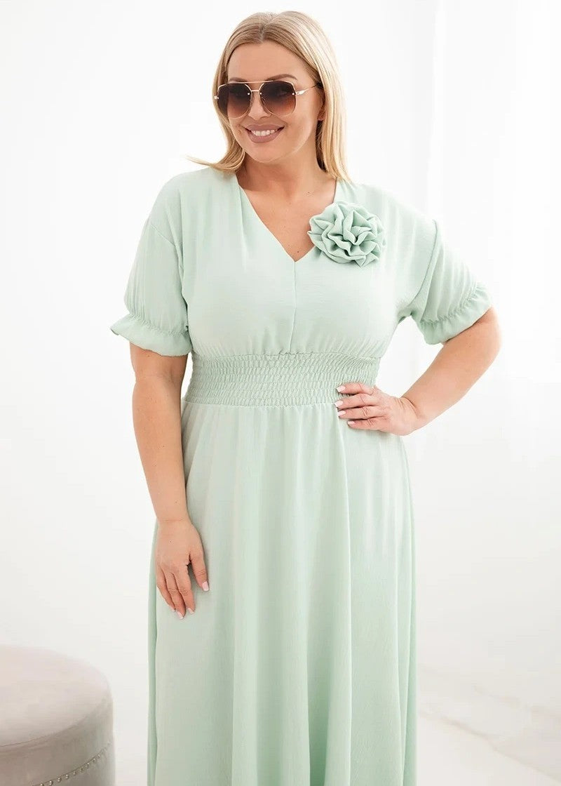 Kleita ar rozi (One size/XL-3XL)
