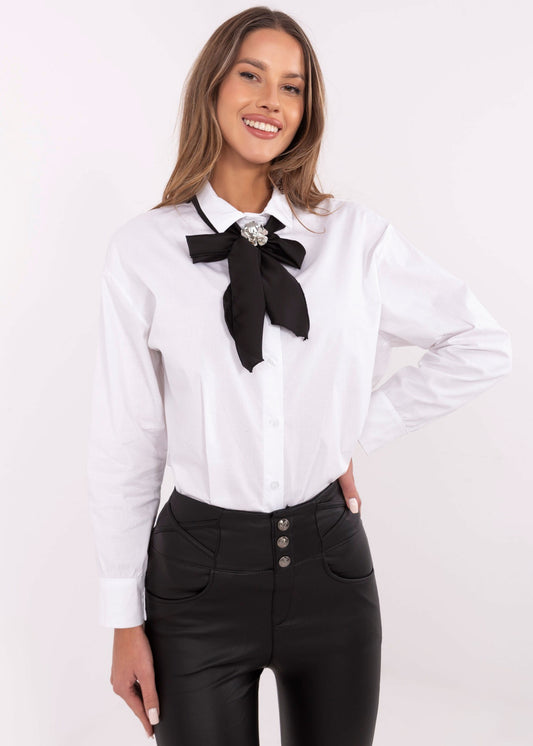 Balta kreklblūze (one size/S-L)
