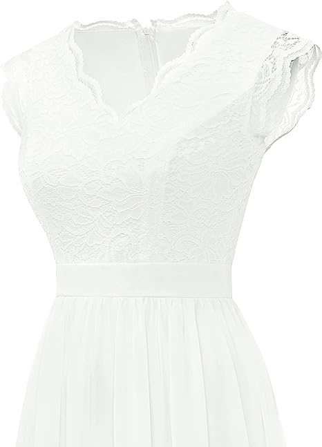 Balta kleita ar mežģīnēm (XL)