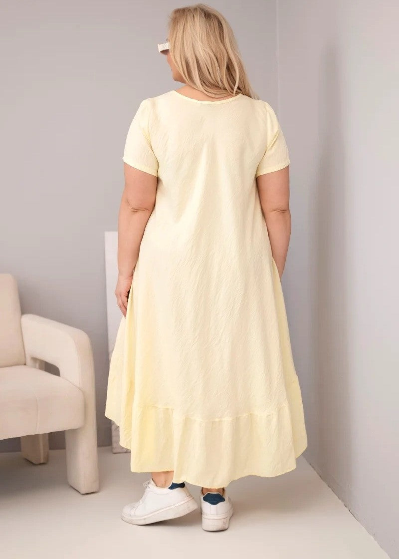 Viskozes kleita (One size/XL-3XL)