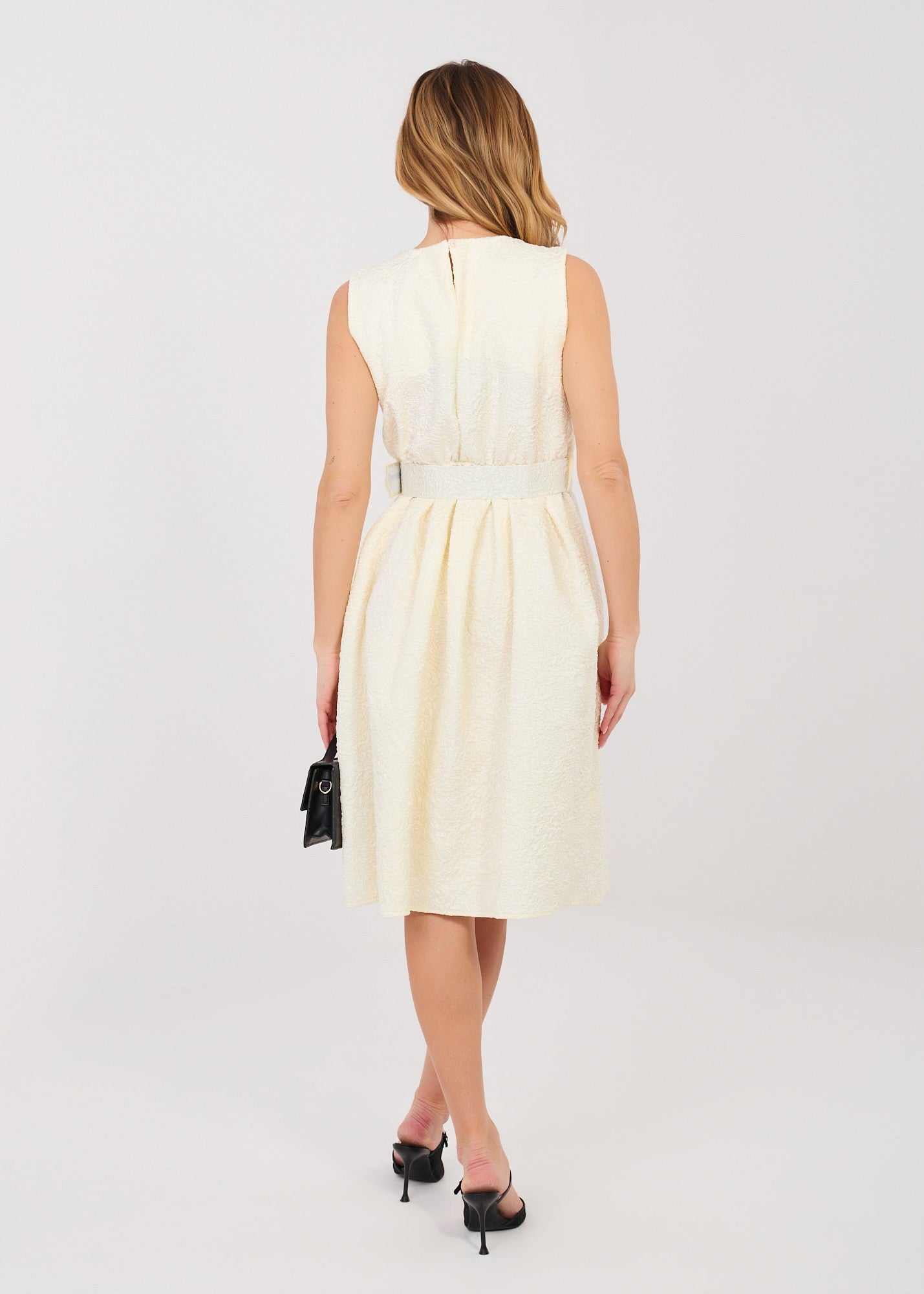 Teksturēta auduma kleita (One size/S-L)