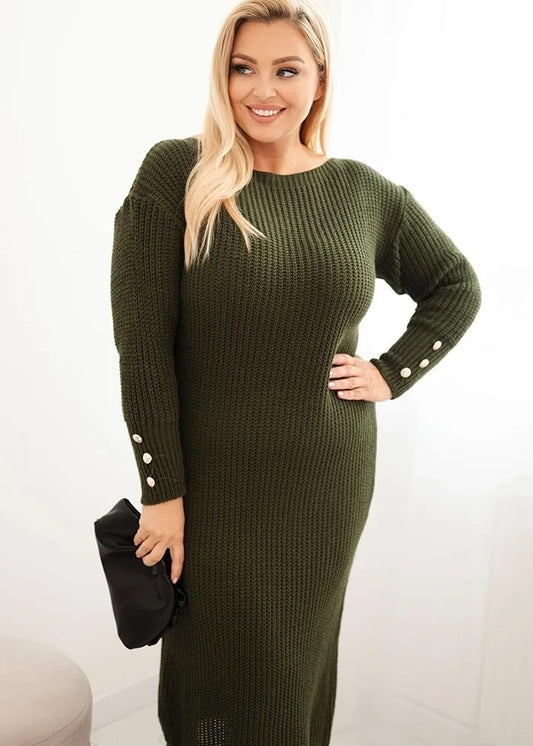 PLus size džemperkleita (One size/XL-4XL)