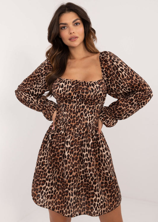 Leoparda raksta kleita (One size)