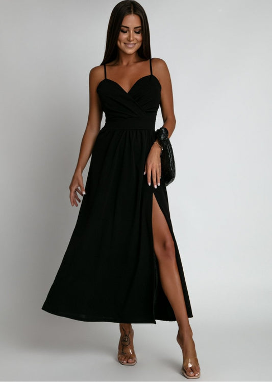 Melna garā kleita (One size)