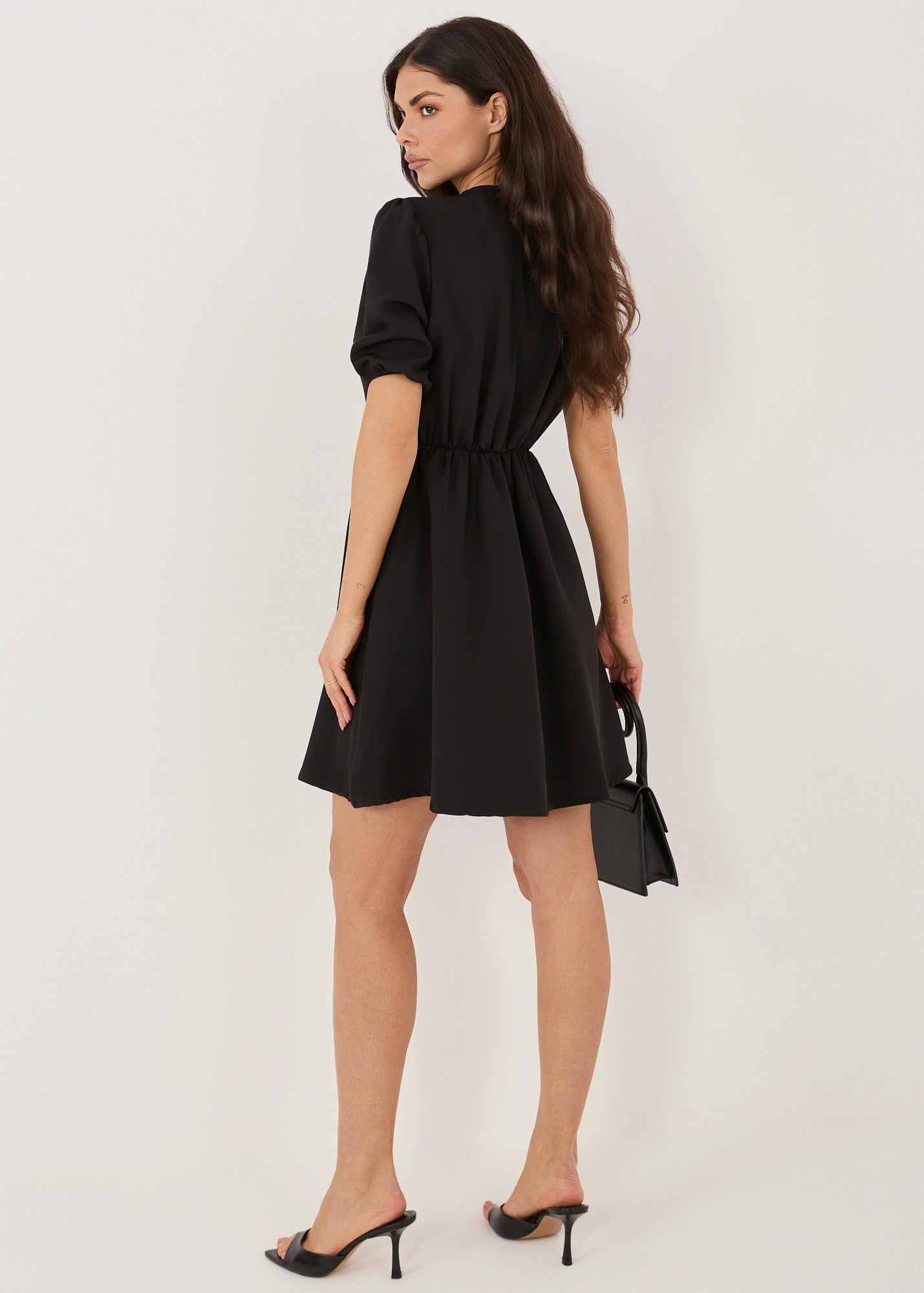 Melna vasaras kleita (One size/S-L)