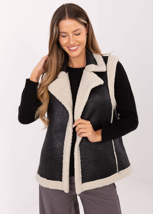 Melna veste (One size/S-L)