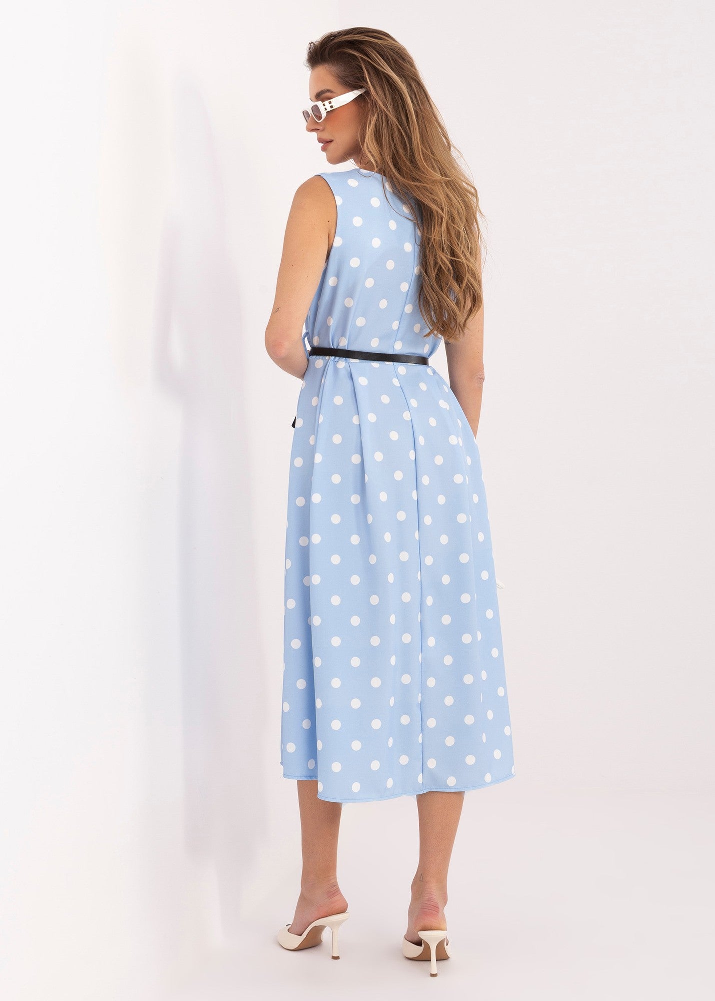 Punktota midi kleita (S/M)