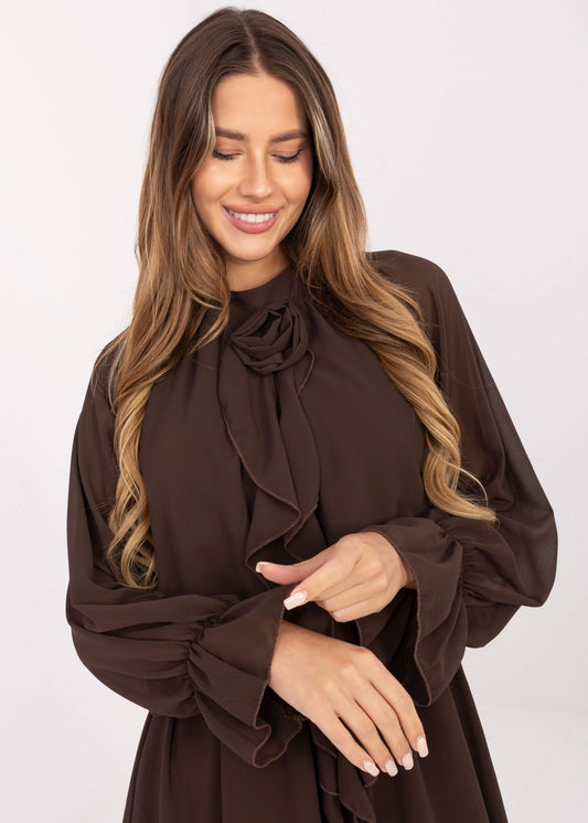 Šifona mini kleita (One size/S-L)