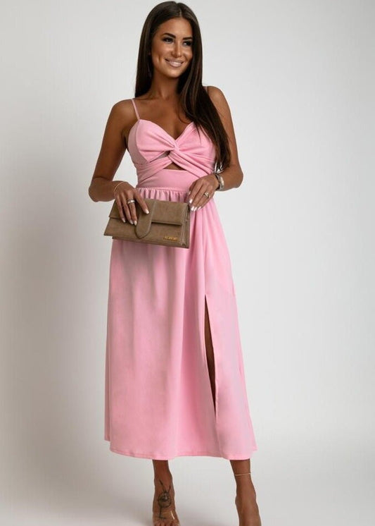 Rozā kleita (one size)