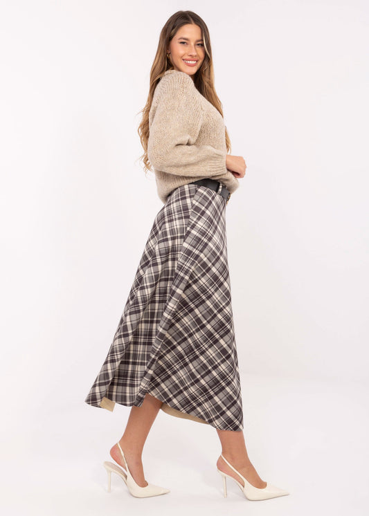 Rūtaini svārki ar jostu (One size/S-L)