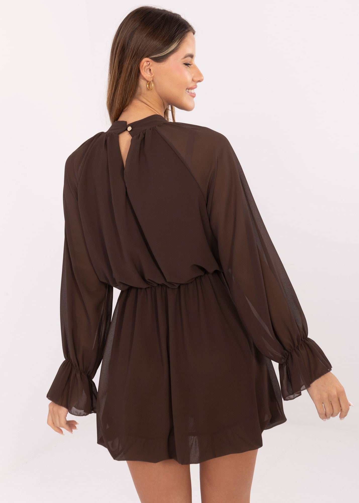 Šifona mini kleita (One size/S-L)