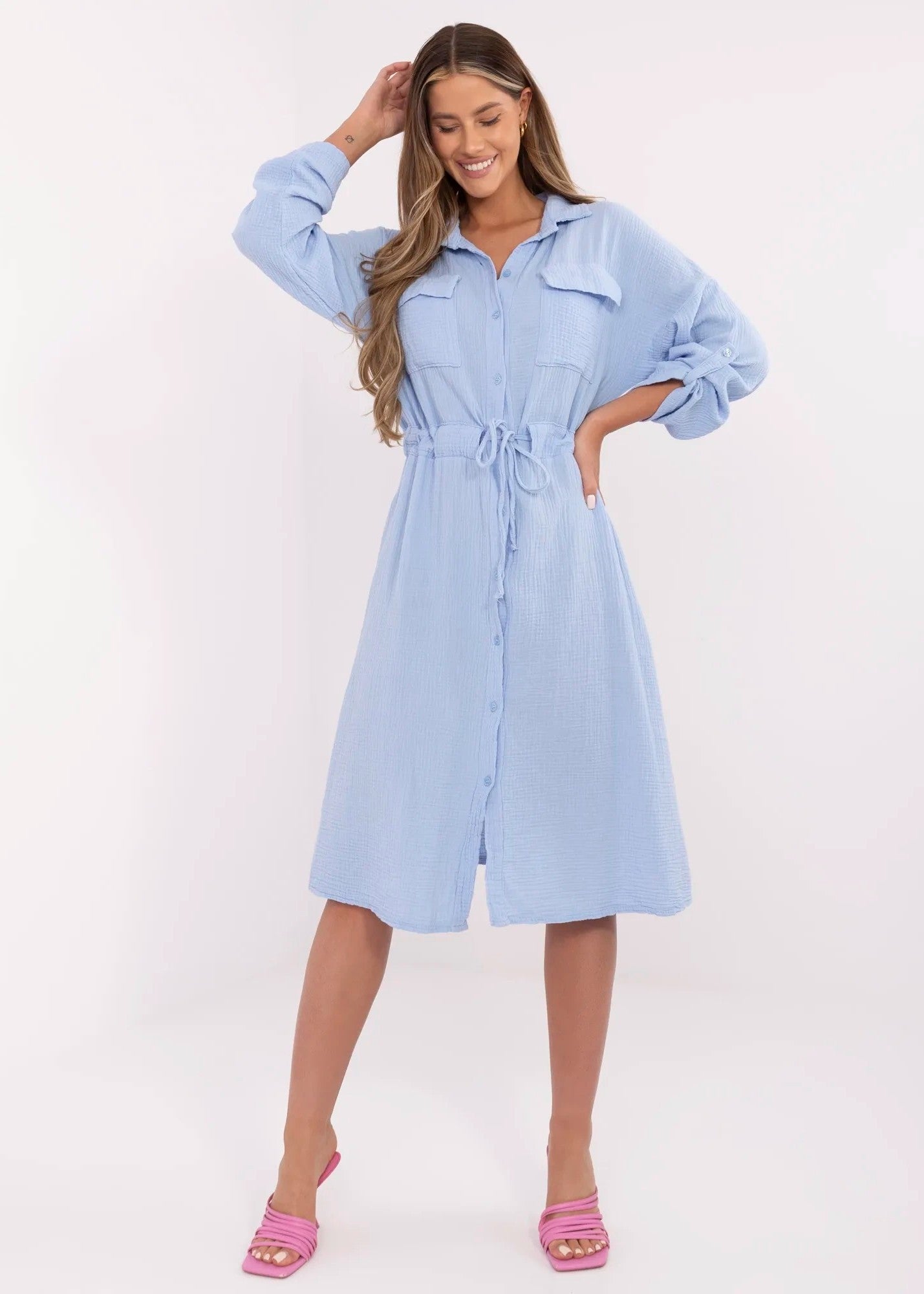 Muslīna kleita (One size/S-XL)